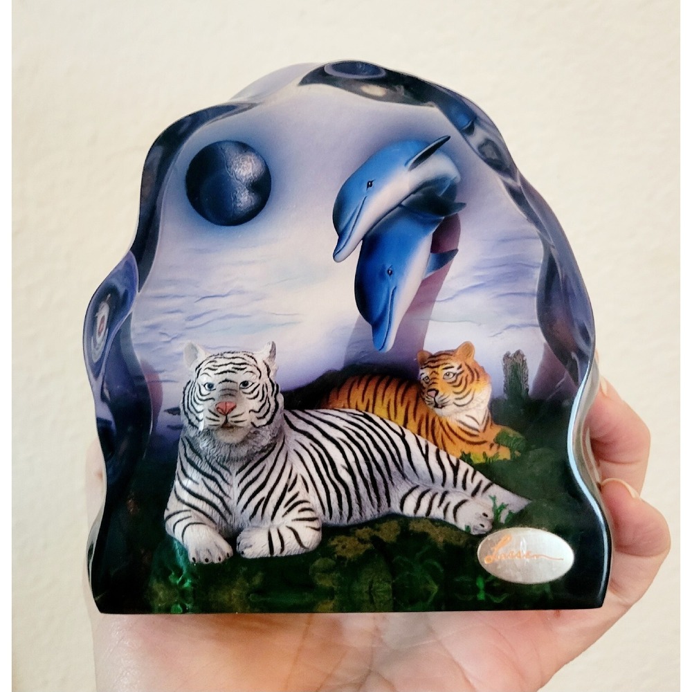 The Art Of Lassen Christian Riese Collection "Children of the Earth" Paperweight